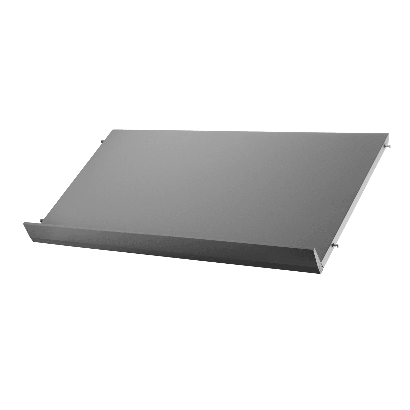 Magazine shelves solid w78 x d30 x h15 cm Grey