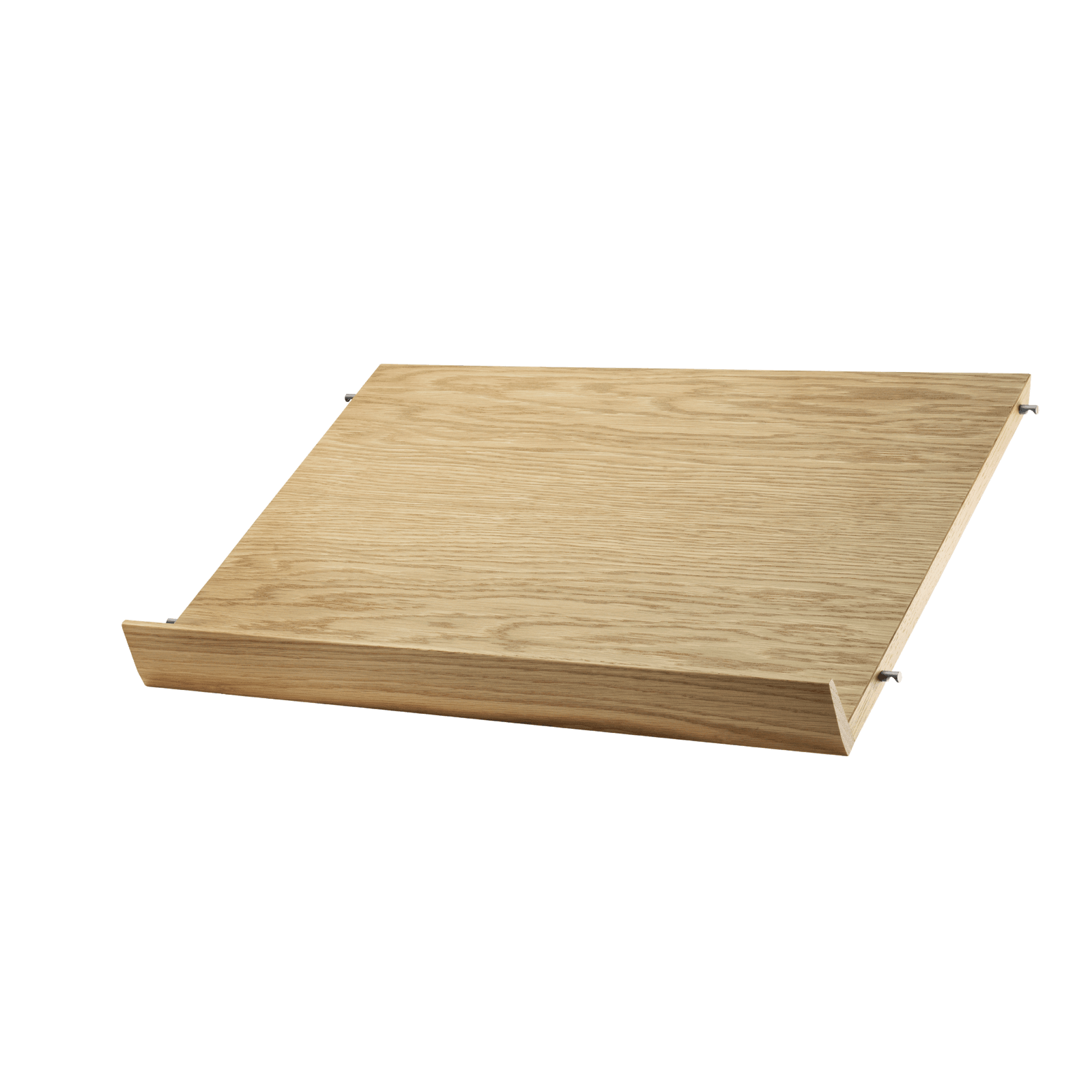 Magazine shelves solid w58 x d30 x h15 cm Oak