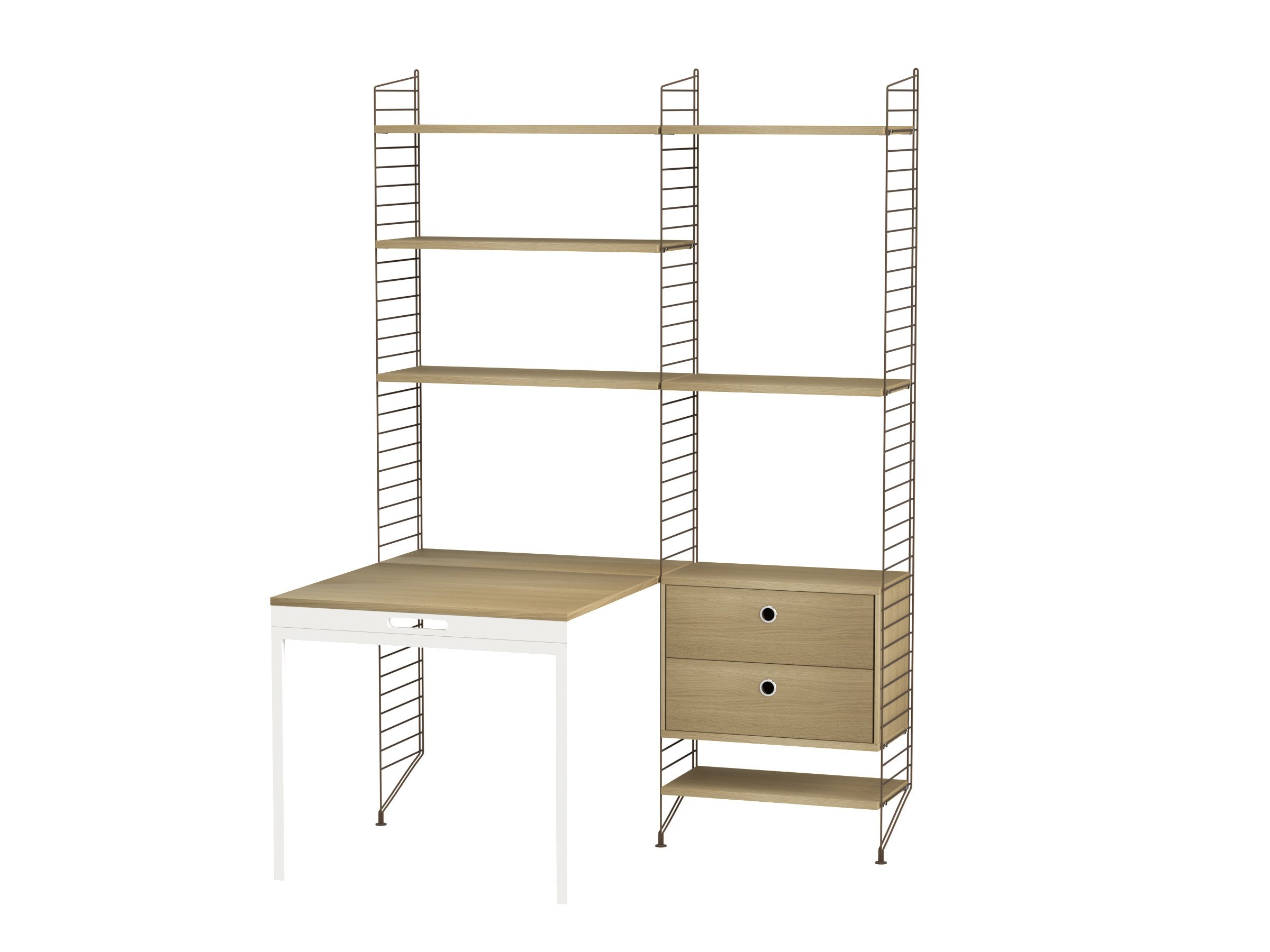 Workspace E Brown/Oak