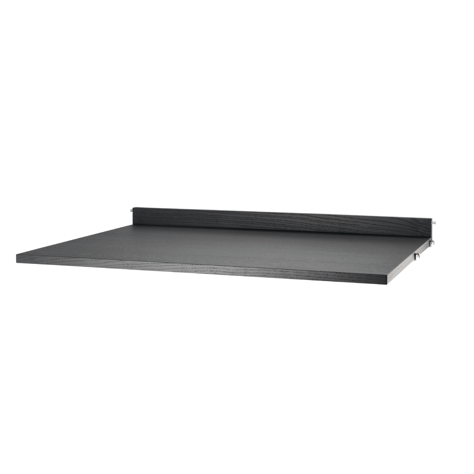 Work desk w78 x d58 cm Black stained ash