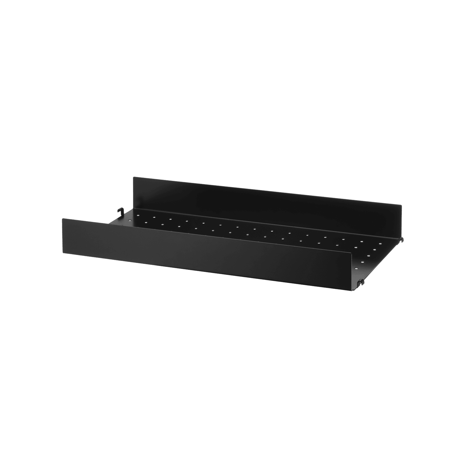 Metal shelves high w58 x d30 x h7 cm Black
