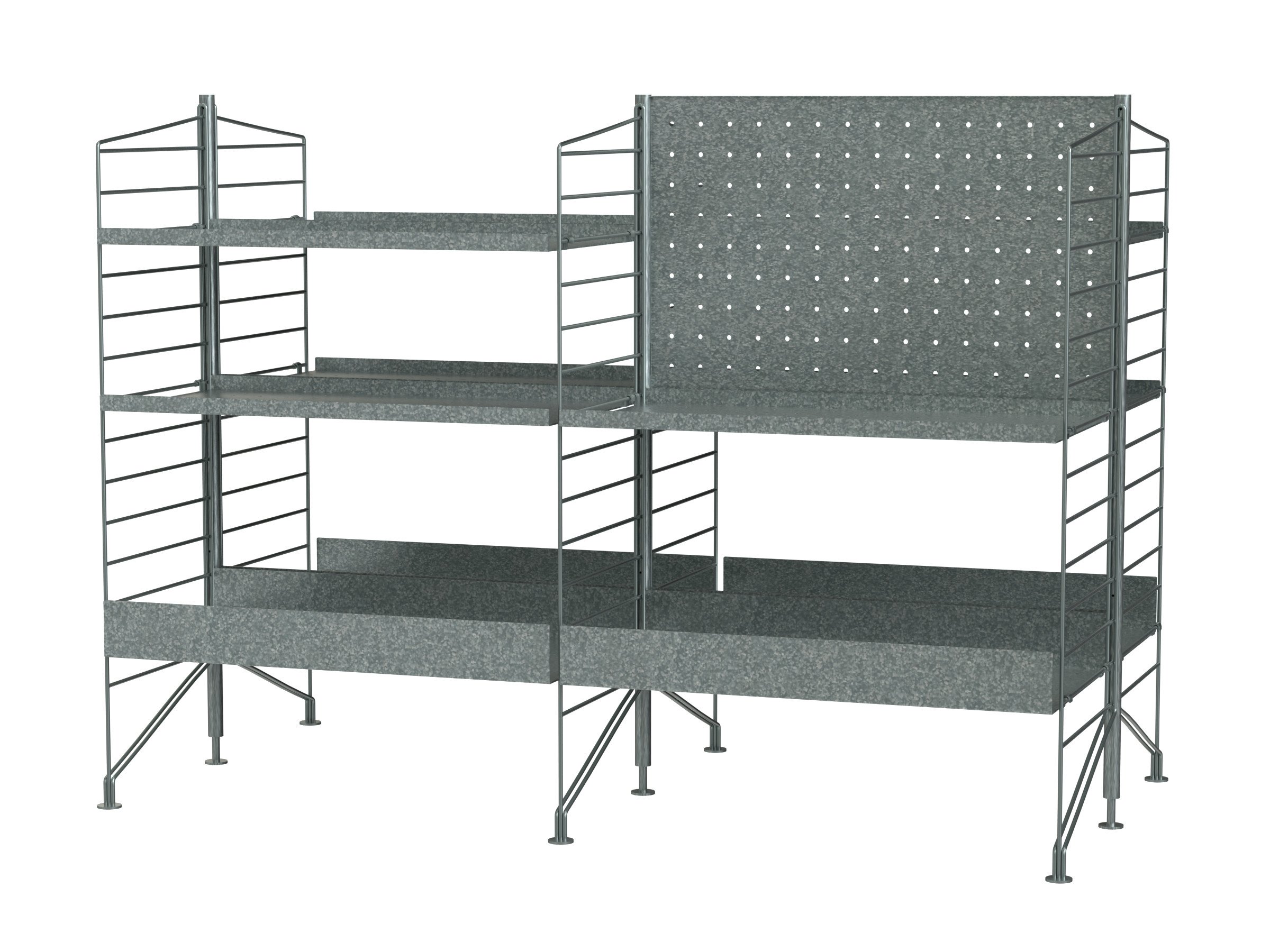 Outdoor L Galvanized/Galvanized