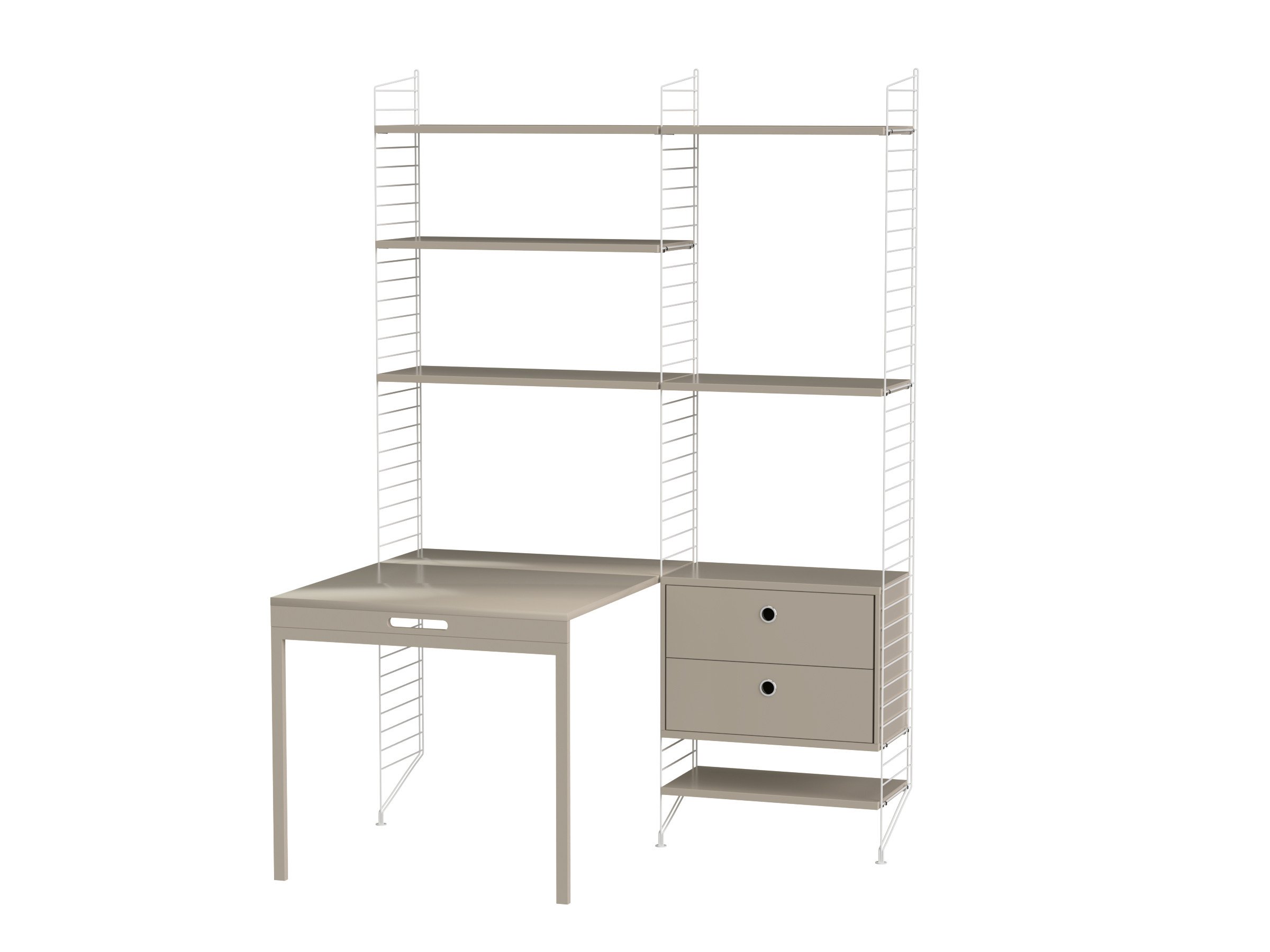 Workspace E White/Beige