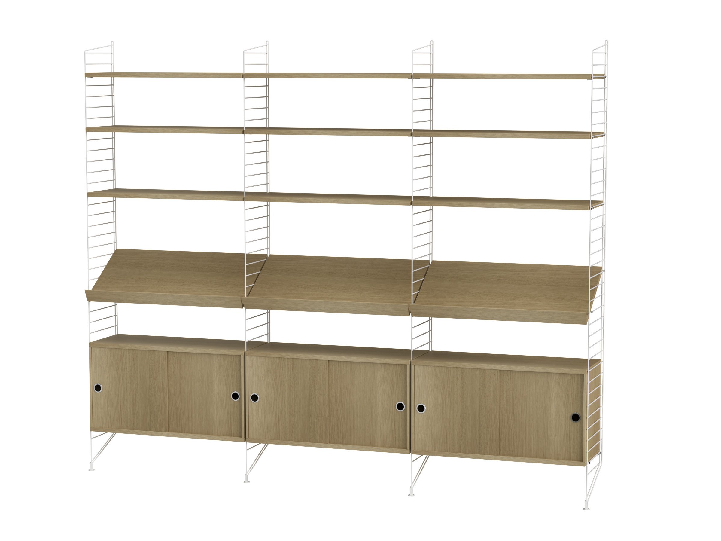 Living room G White/Oak