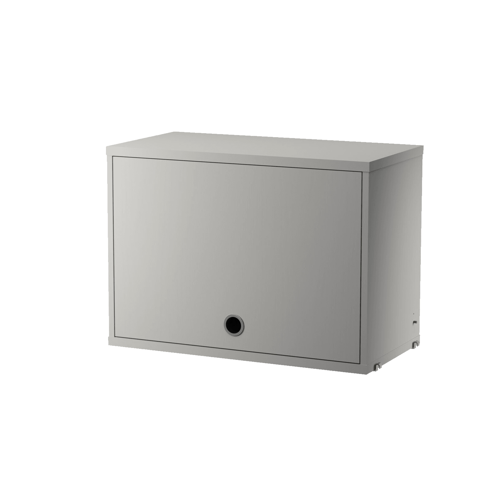 Cabinet with flip door w58 x d30 x h42 cm Grey
