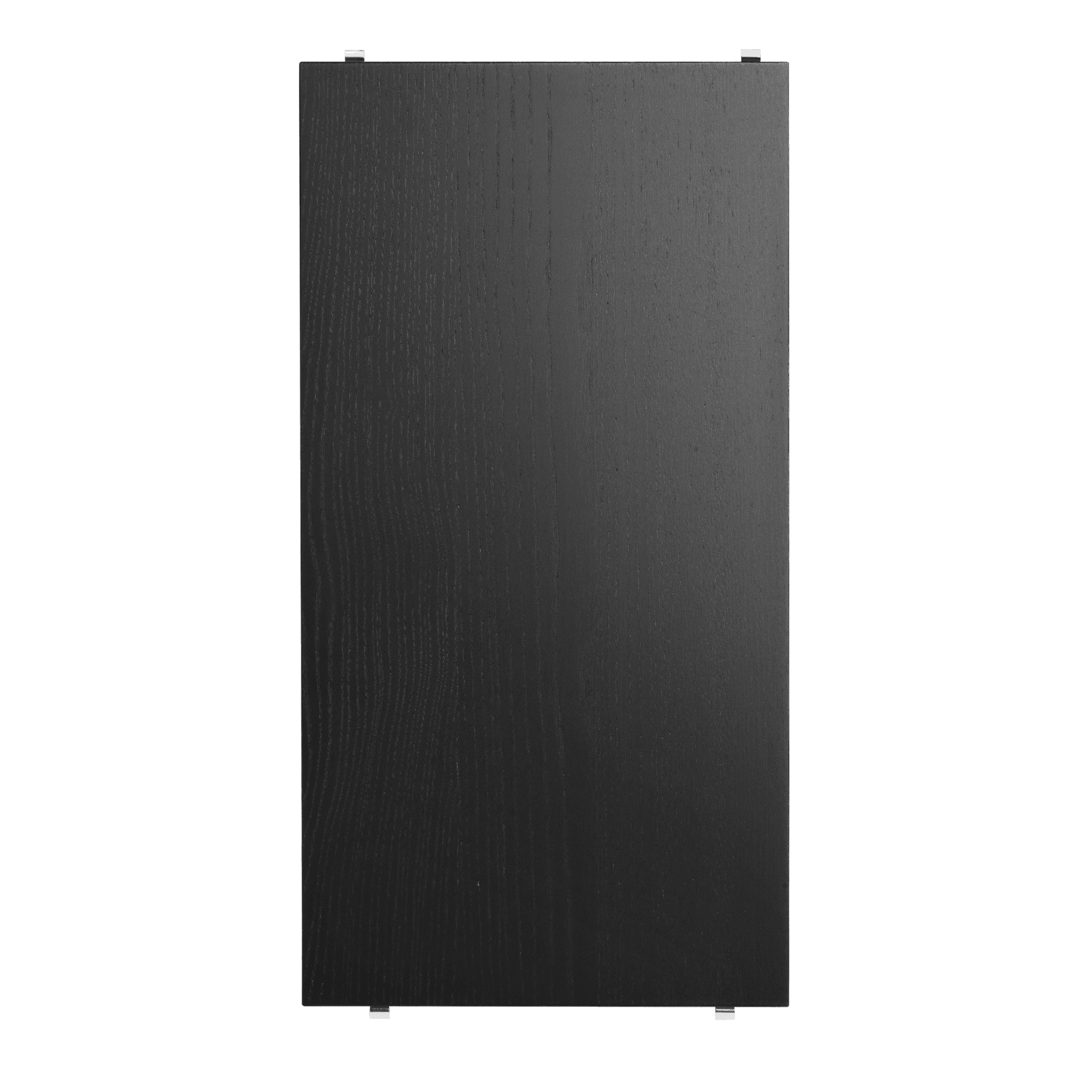 Shelves w58 x d30 cm Black stained ash