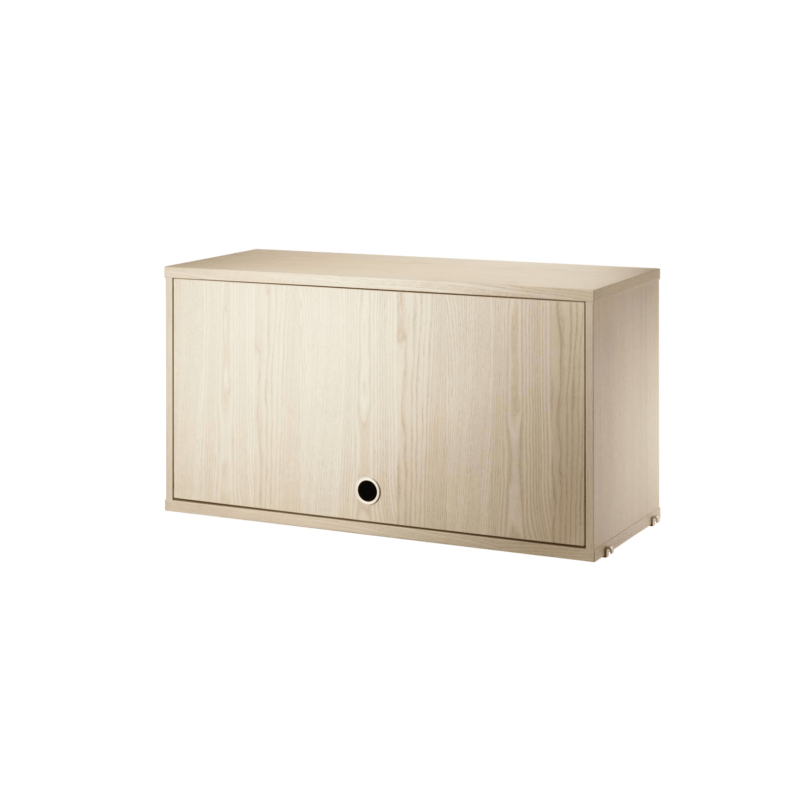 Cabinet with flip door w78 x d30 x h42 cm Ash