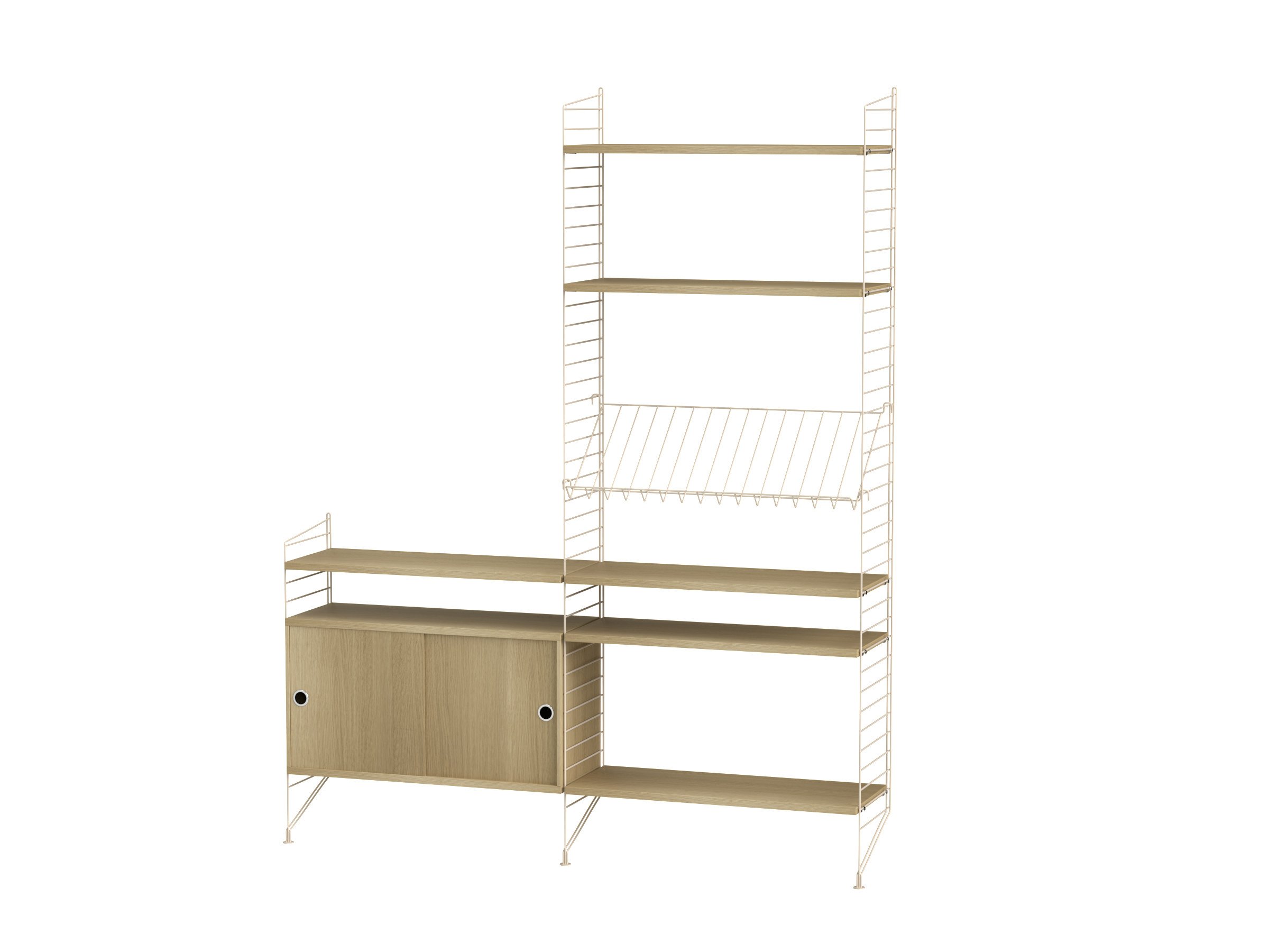 Living room K Beige/Oak