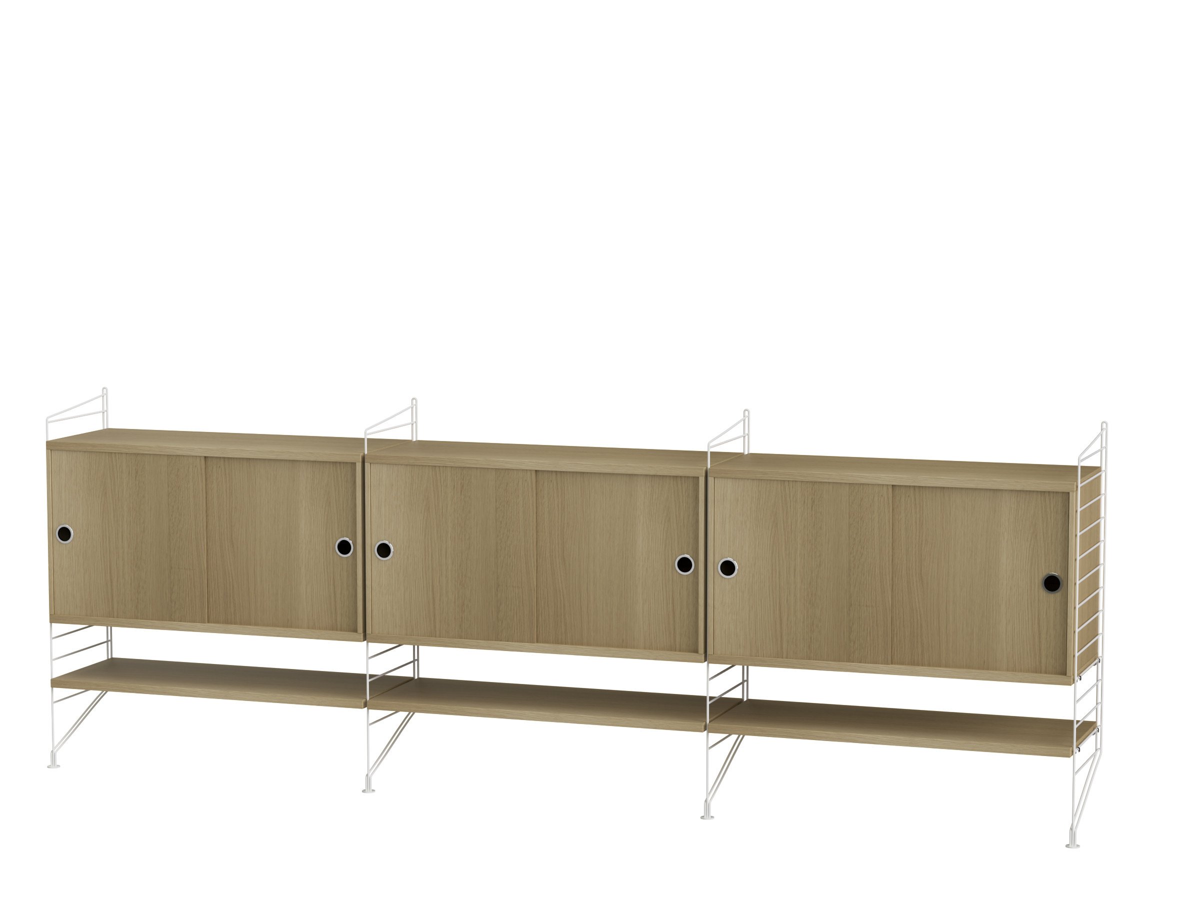 Living room F White/Oak