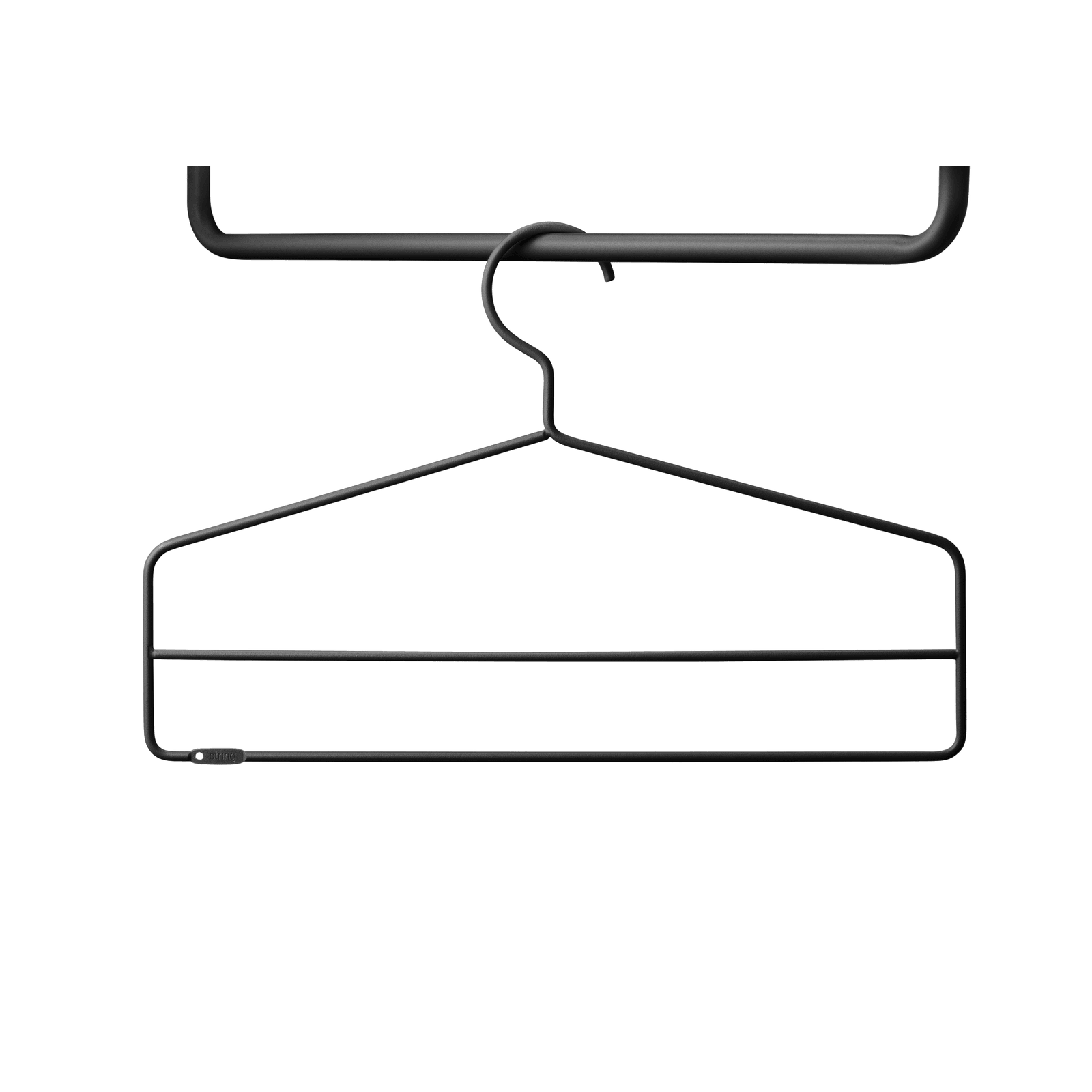 Coat-hangers w41 x h26 cm Black