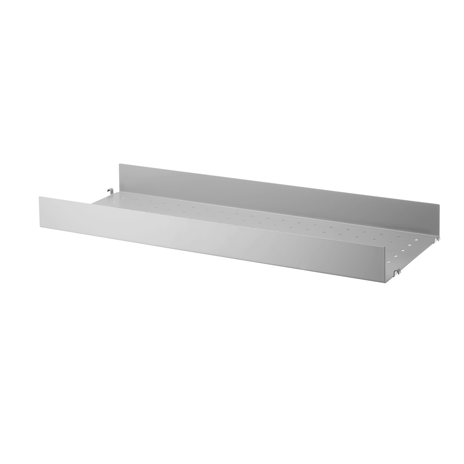 Metal shelves high w78 x d30 x h7 cm Grey