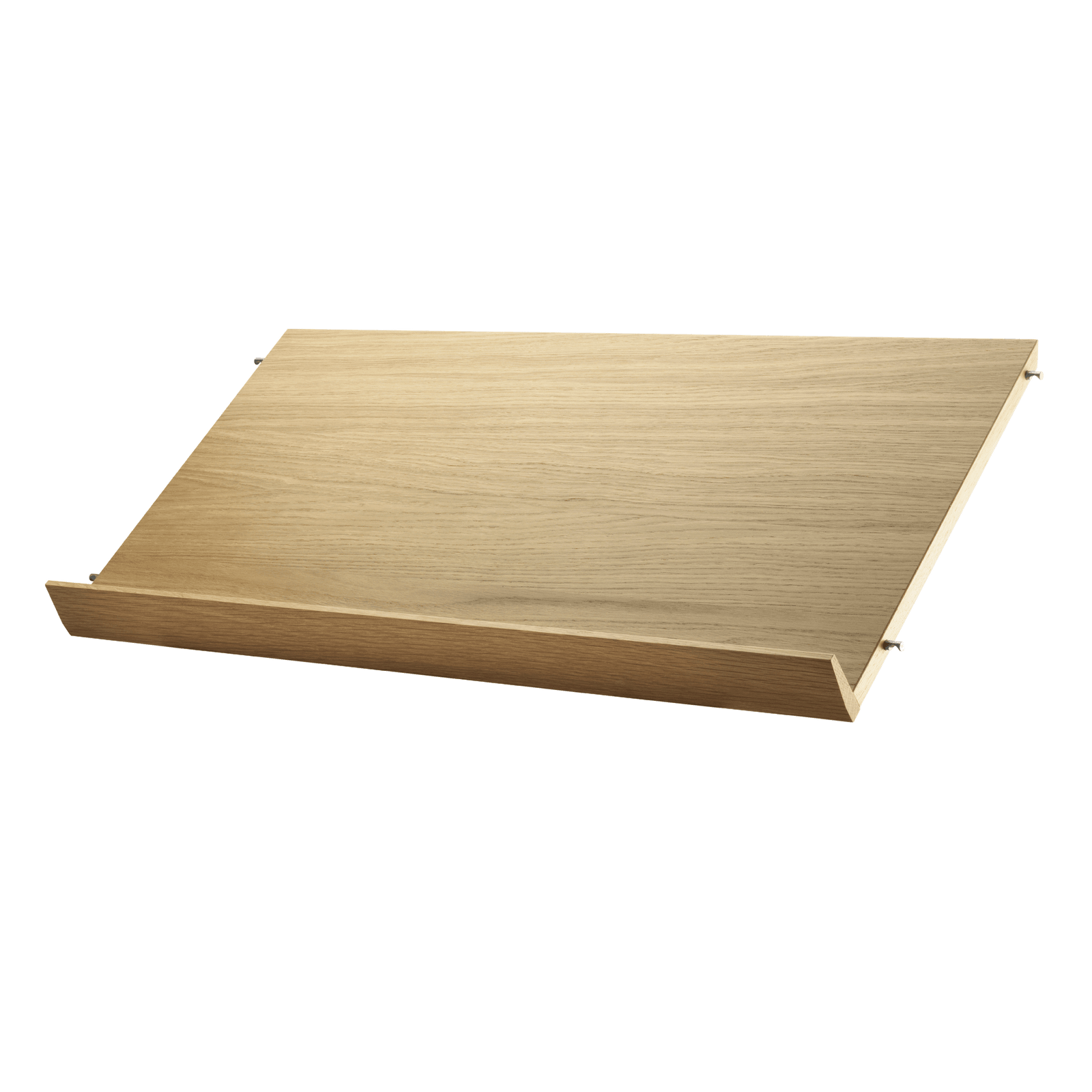 Magazine shelves solid w78 x d30 x h15 cm Oak