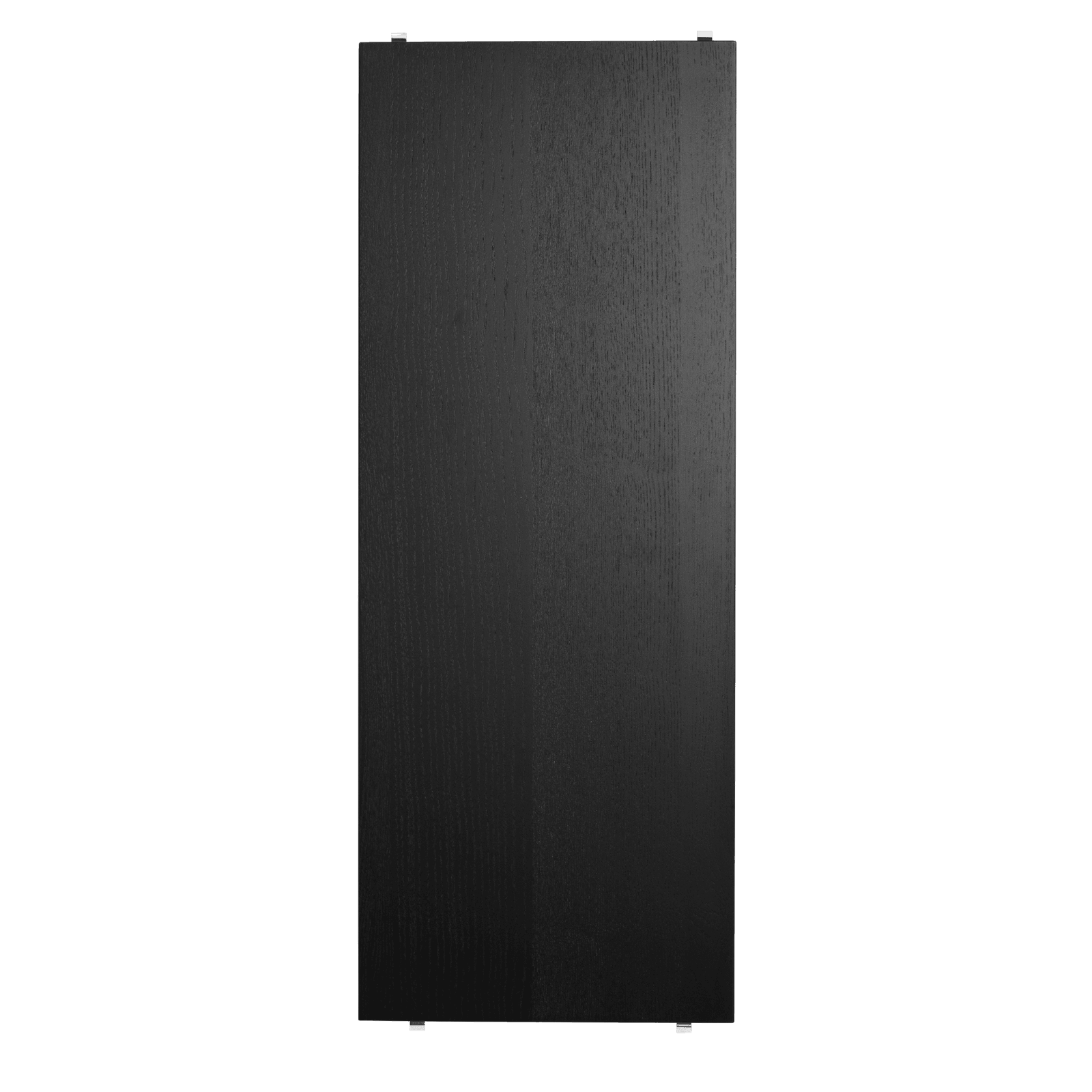 Shelves w78 x d30 cm Black stained ash