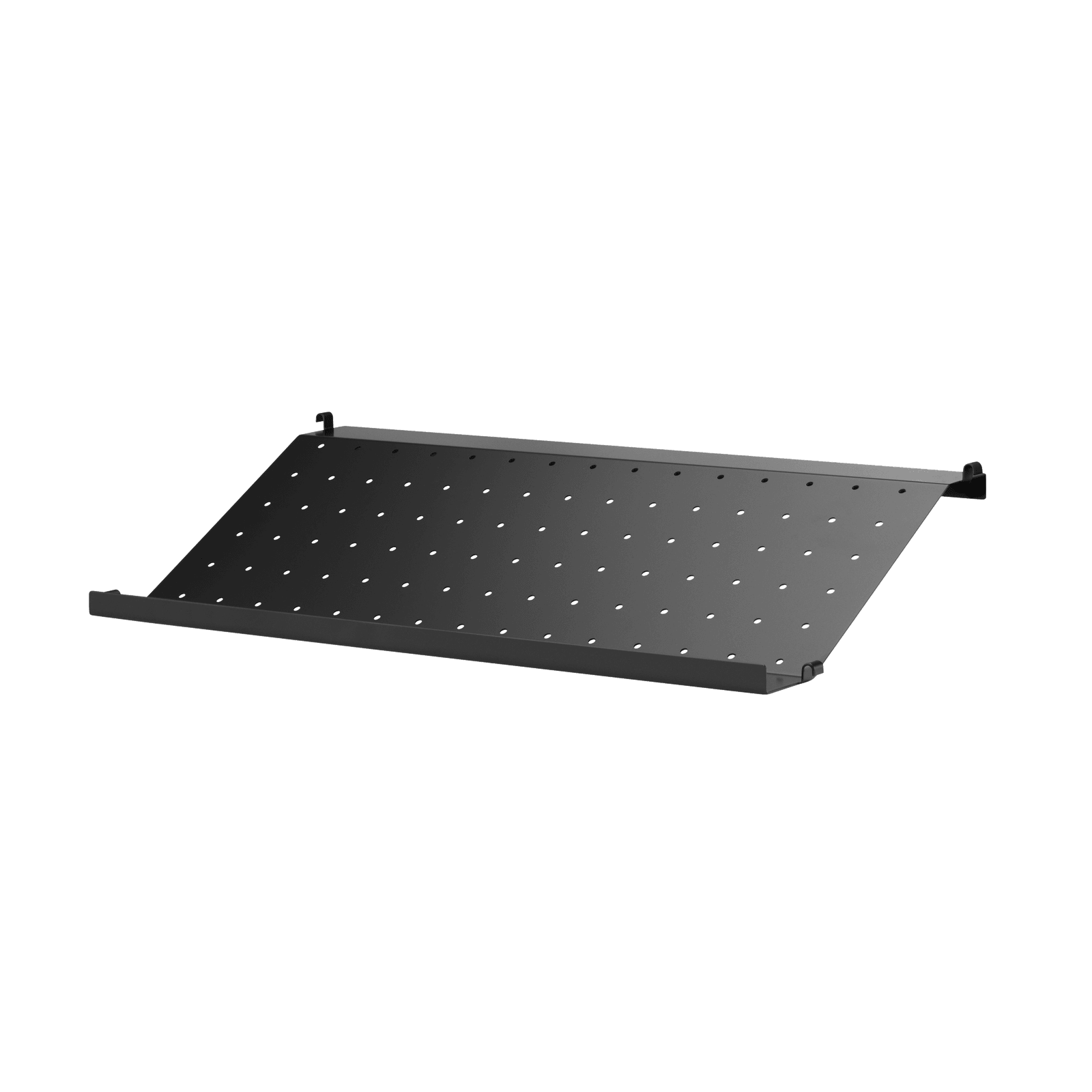 Shoe shelves w58 x d30 x h10 cm Black