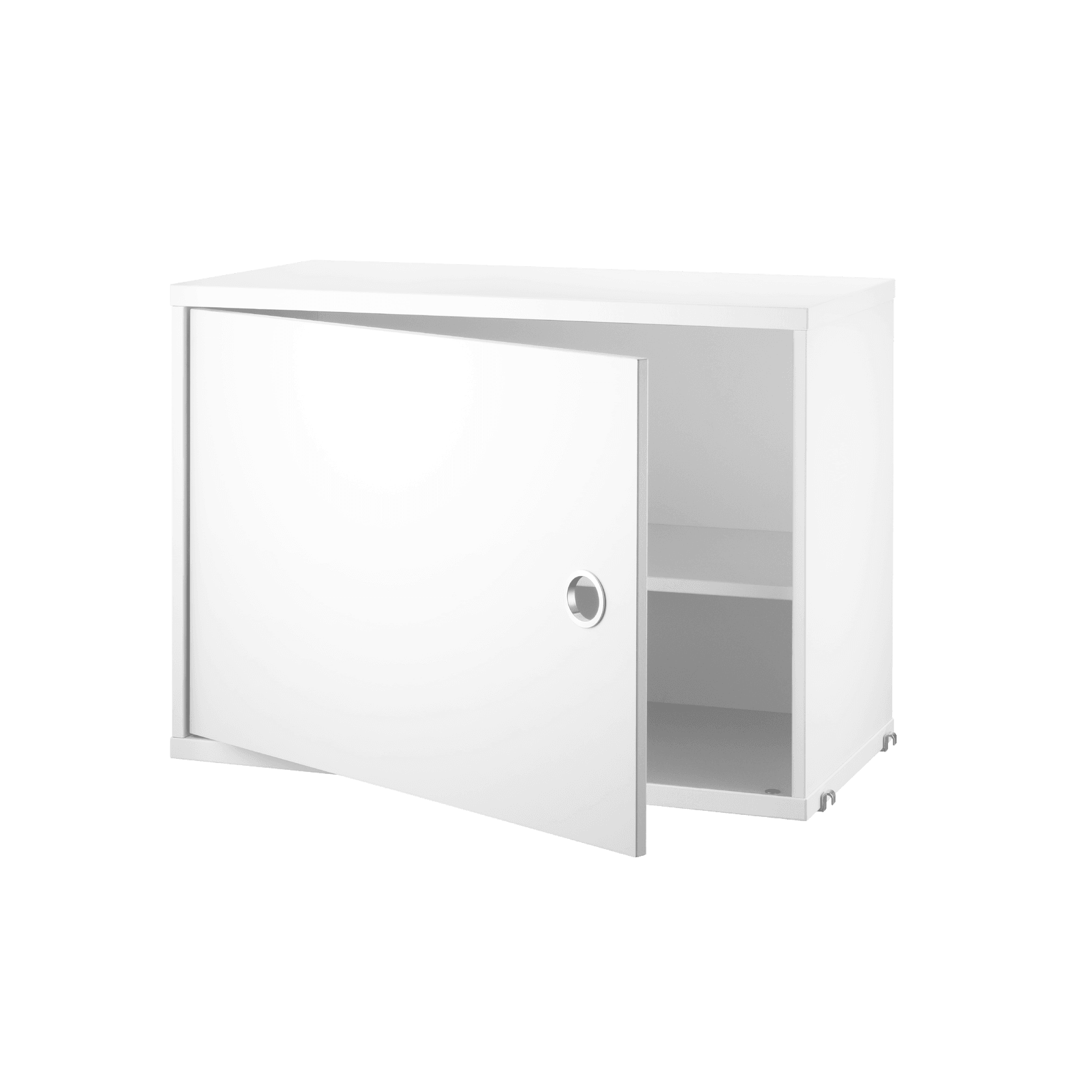 Cabinet with swing door w58 x d30 x h42 cm White