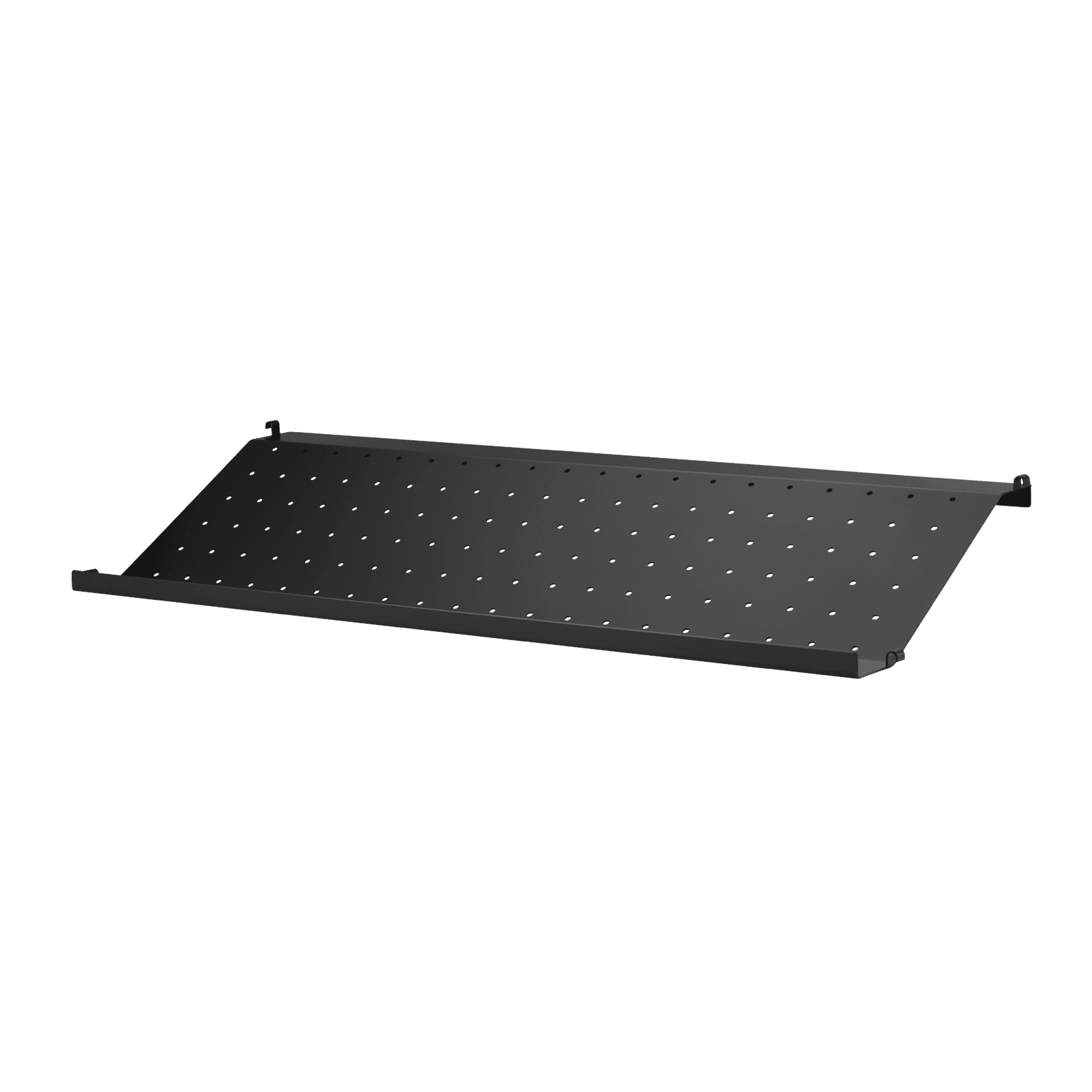 Shoe shelves w78 x d30 x h10 cm Black