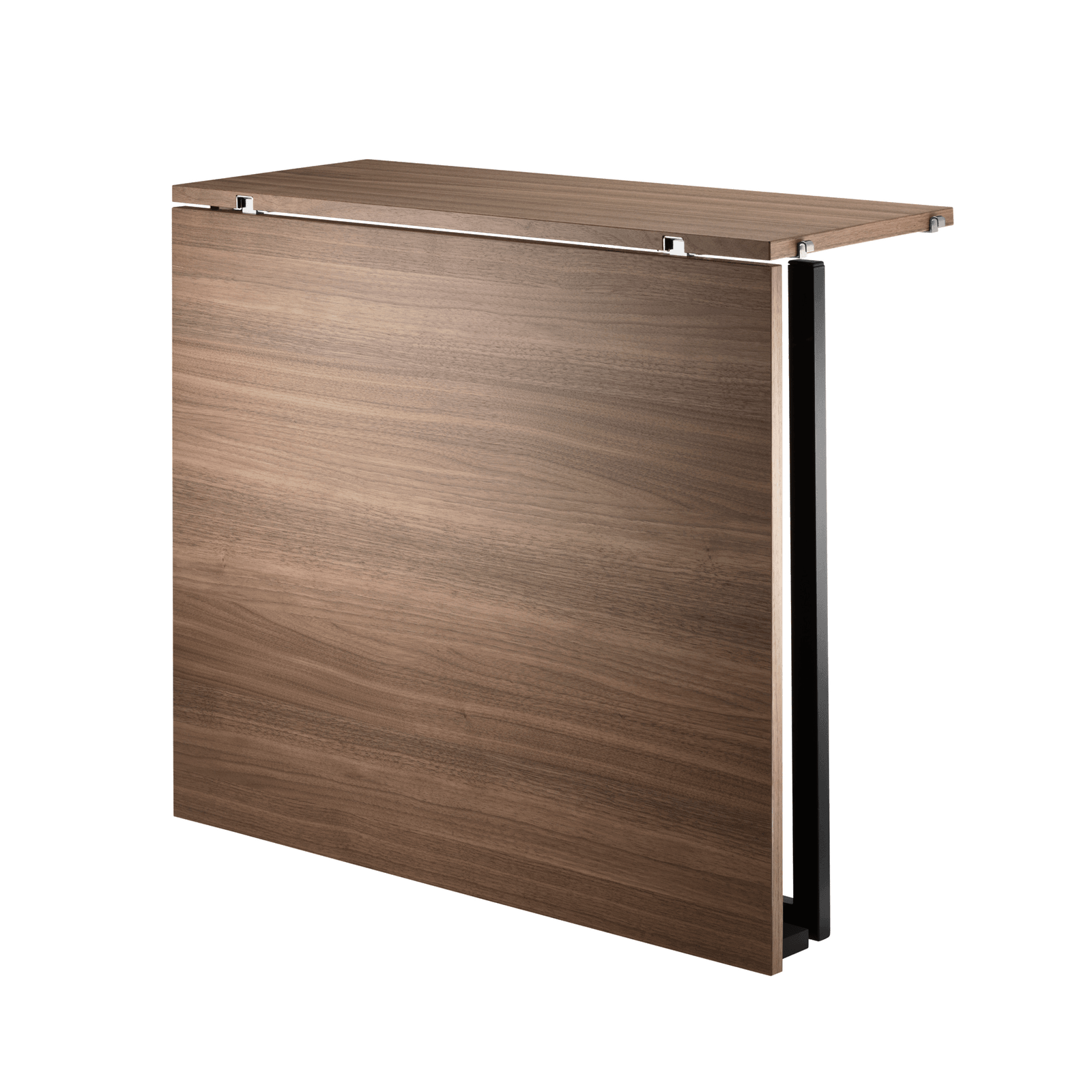 Folding tables w78 x d30 x h71 cm Walnut/Black