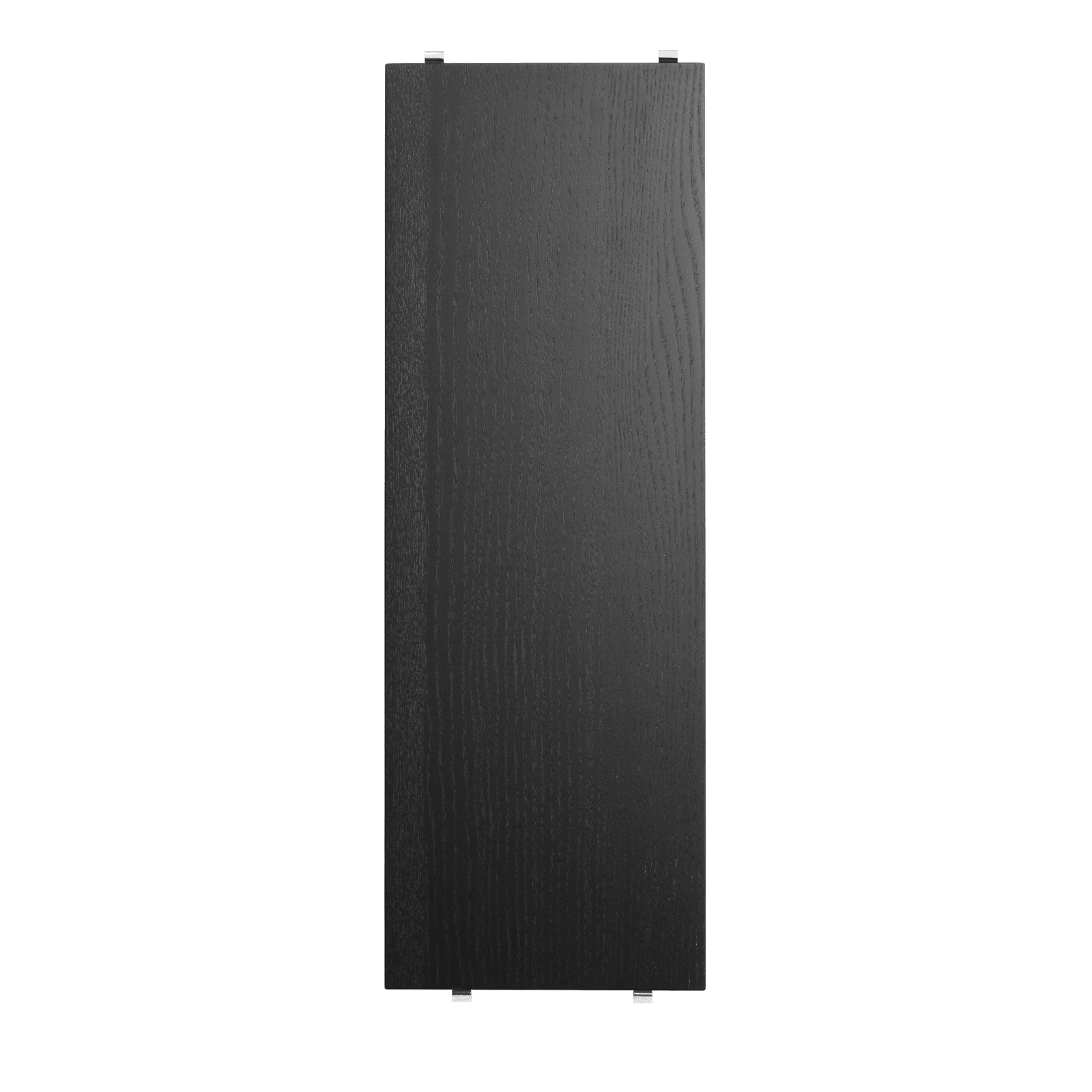 Shelves w58 x d20 cm Black stained ash