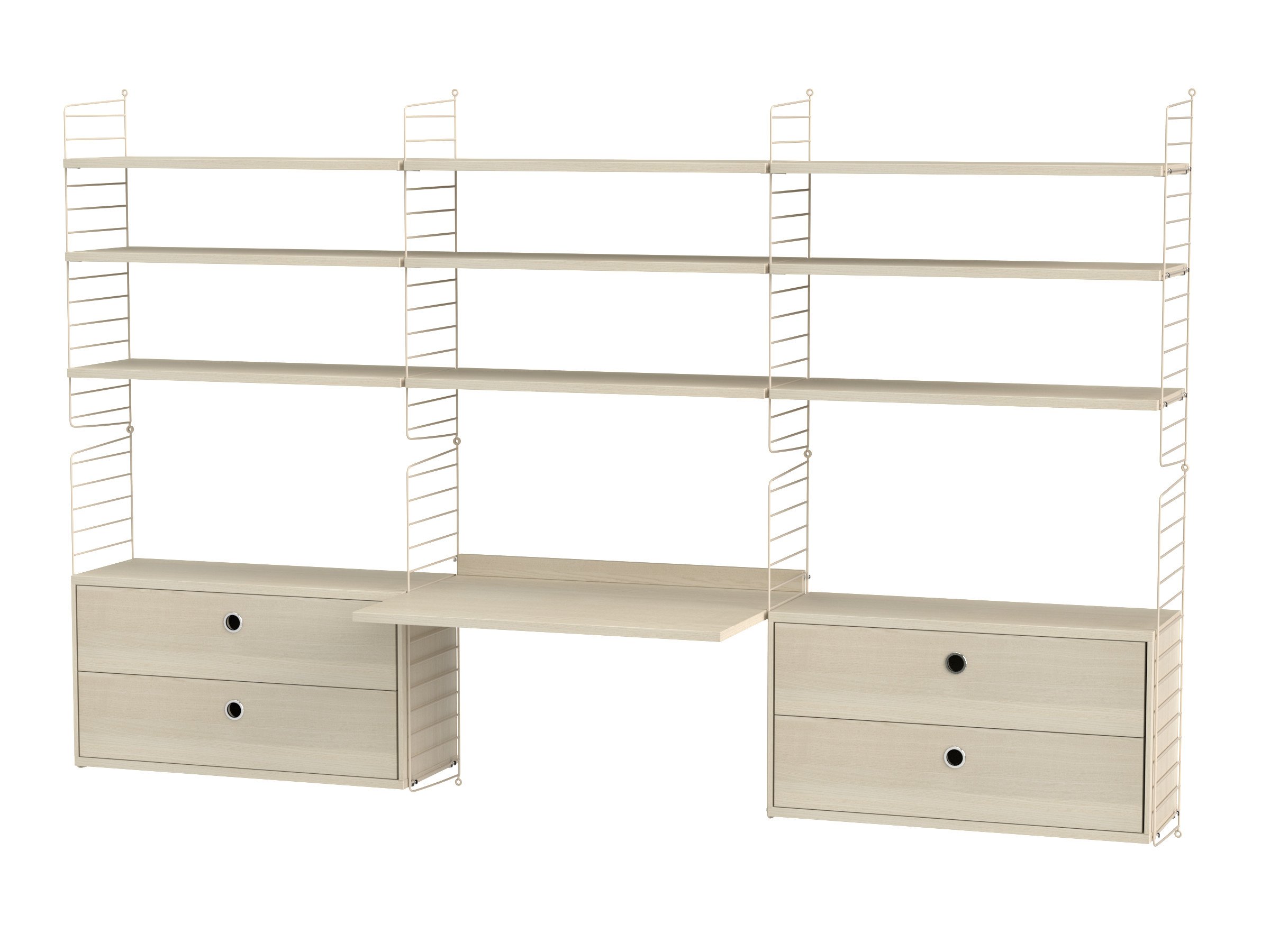 Workspace F Beige/Ash