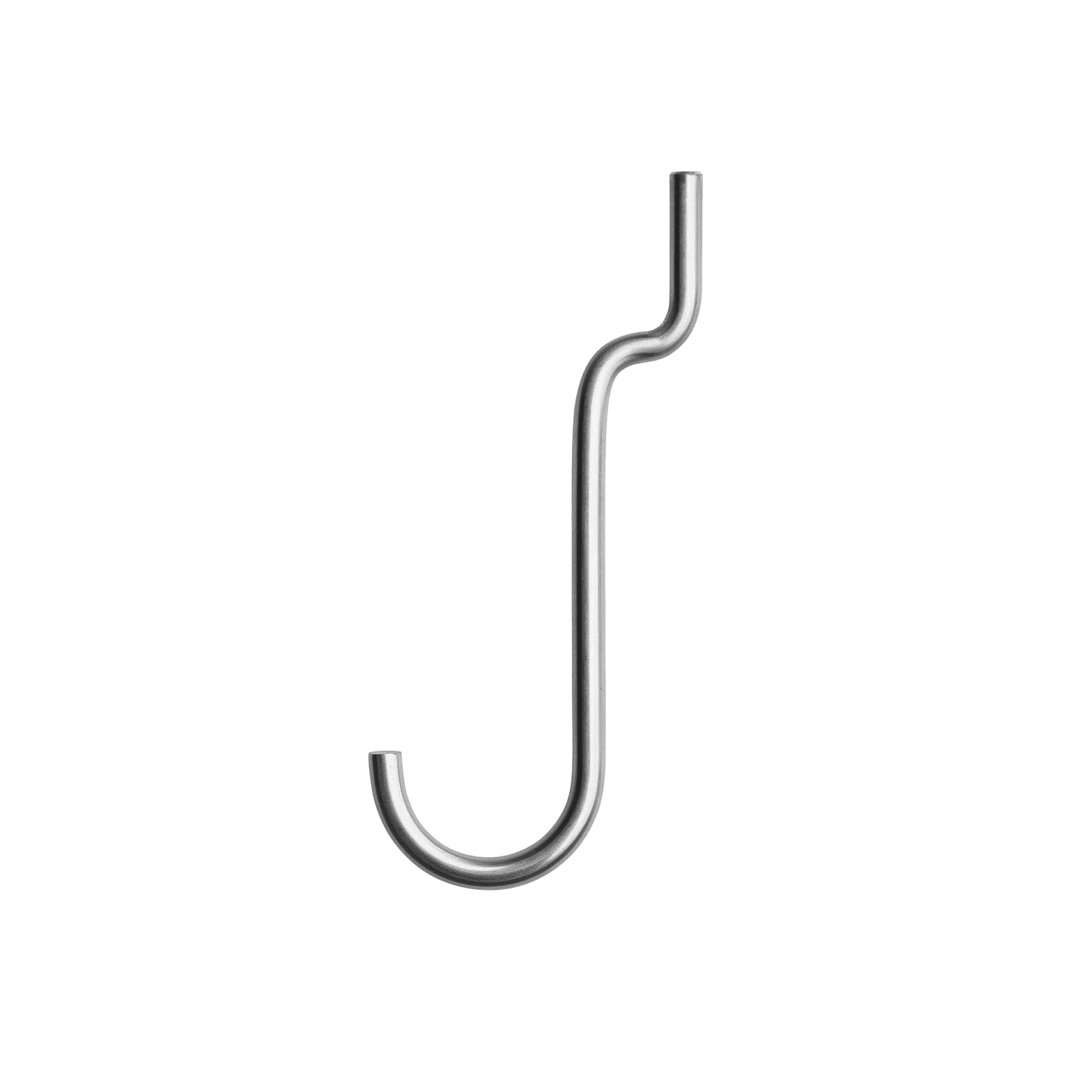 Vertical hook h10 cm Stainless steel