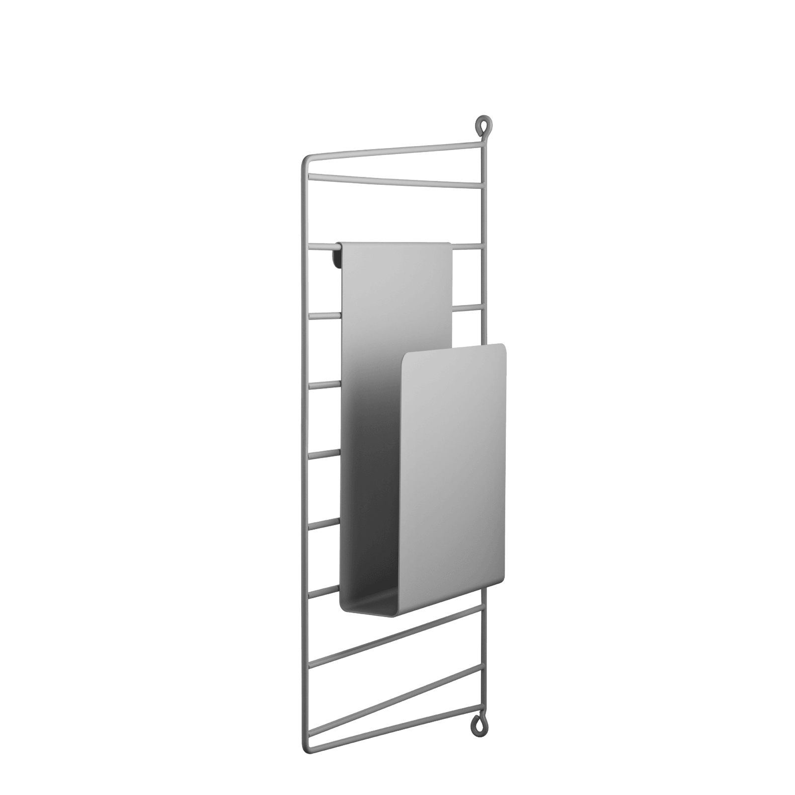 Magazine holders w5 x d17 x h27 cm Grey