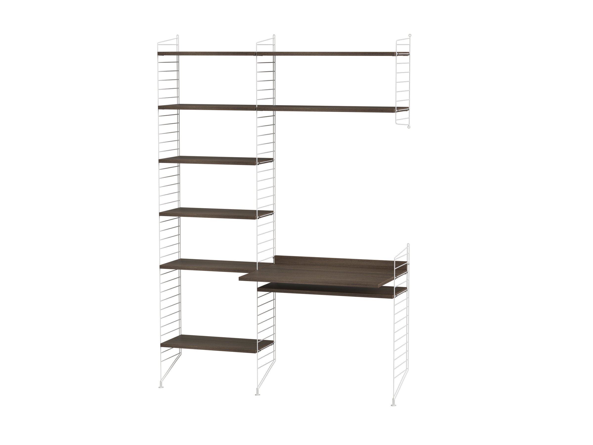 Workspace G White/Walnut