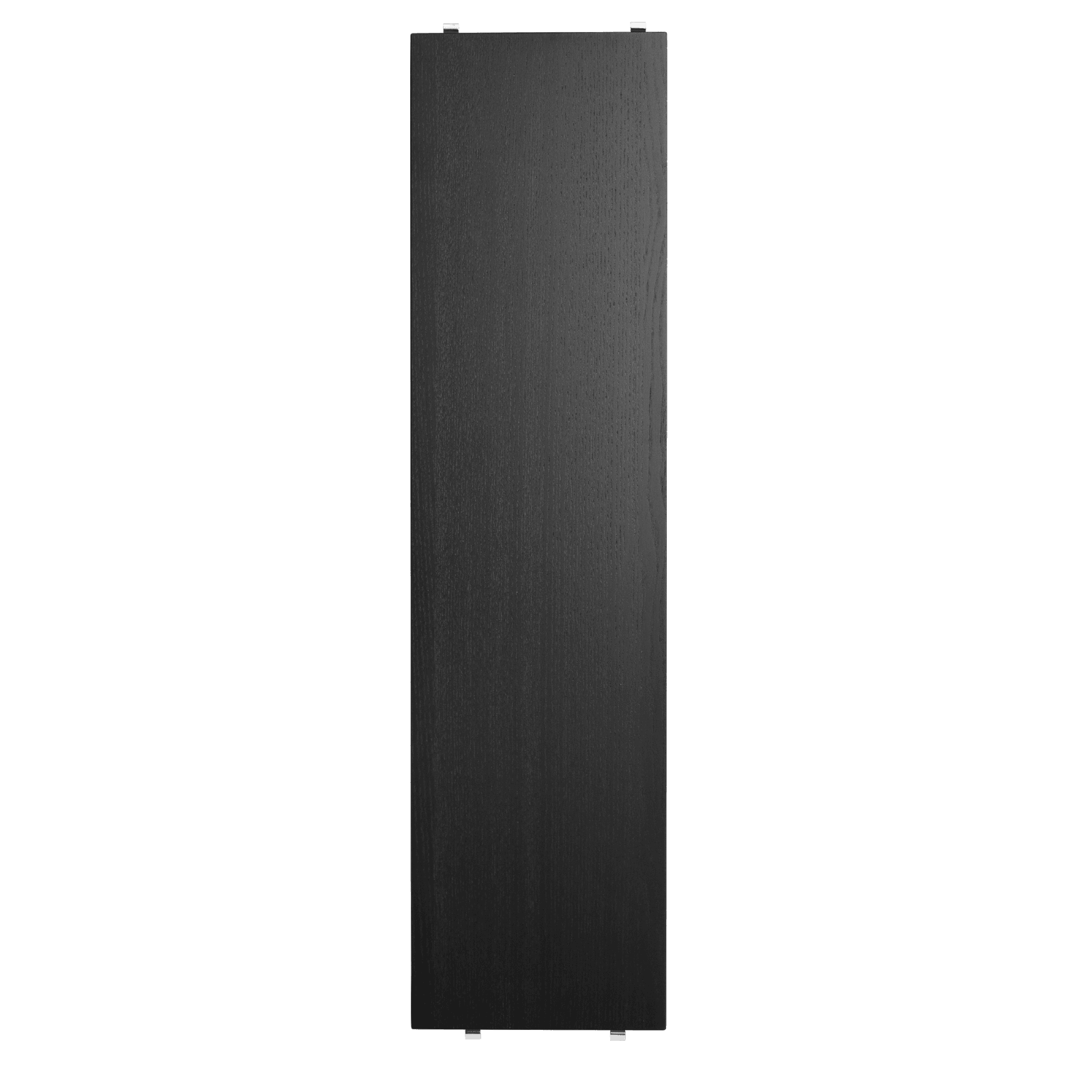 Shelves w78 x d20 cm Black stained ash