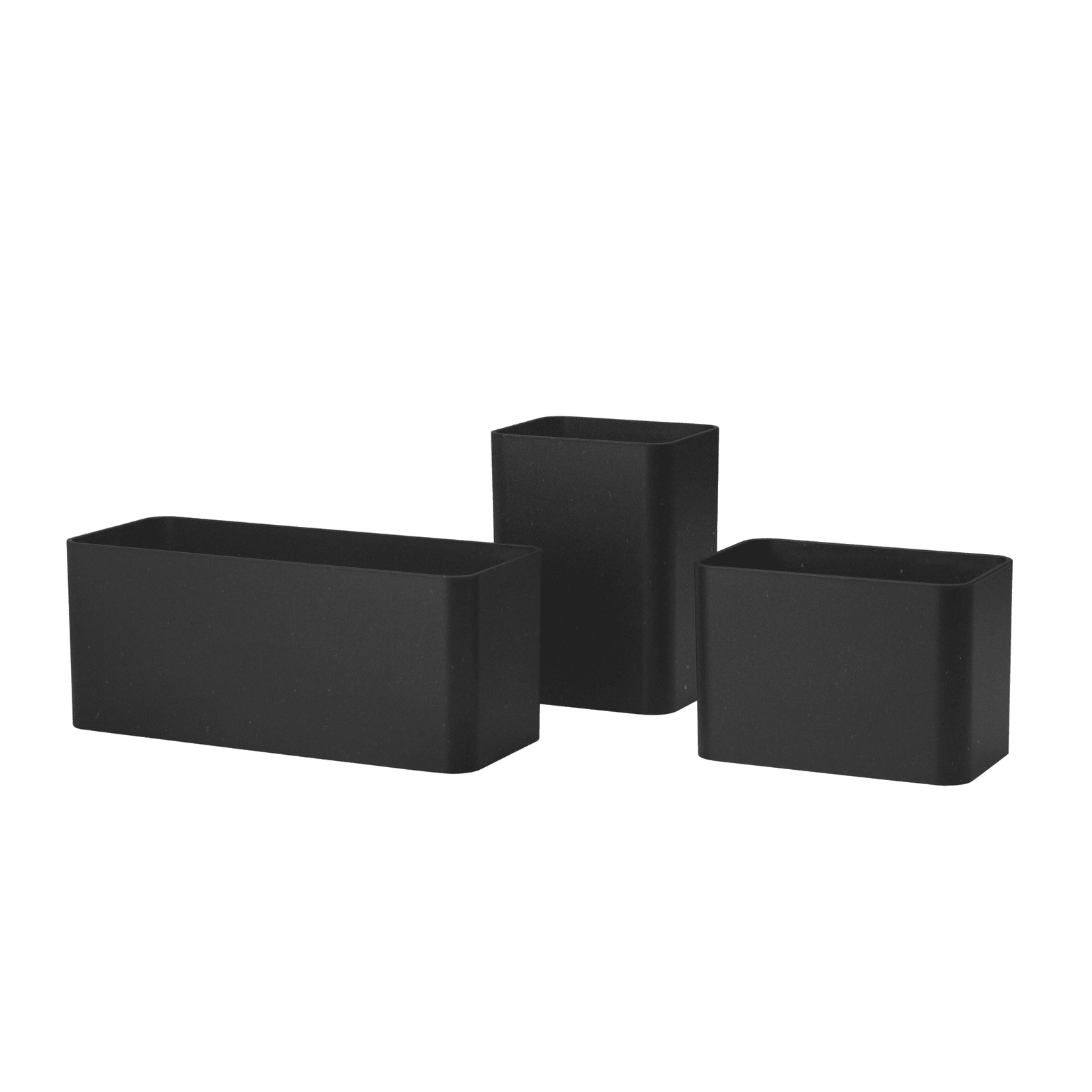 Organizers w9 x d7 x h8 cm Black