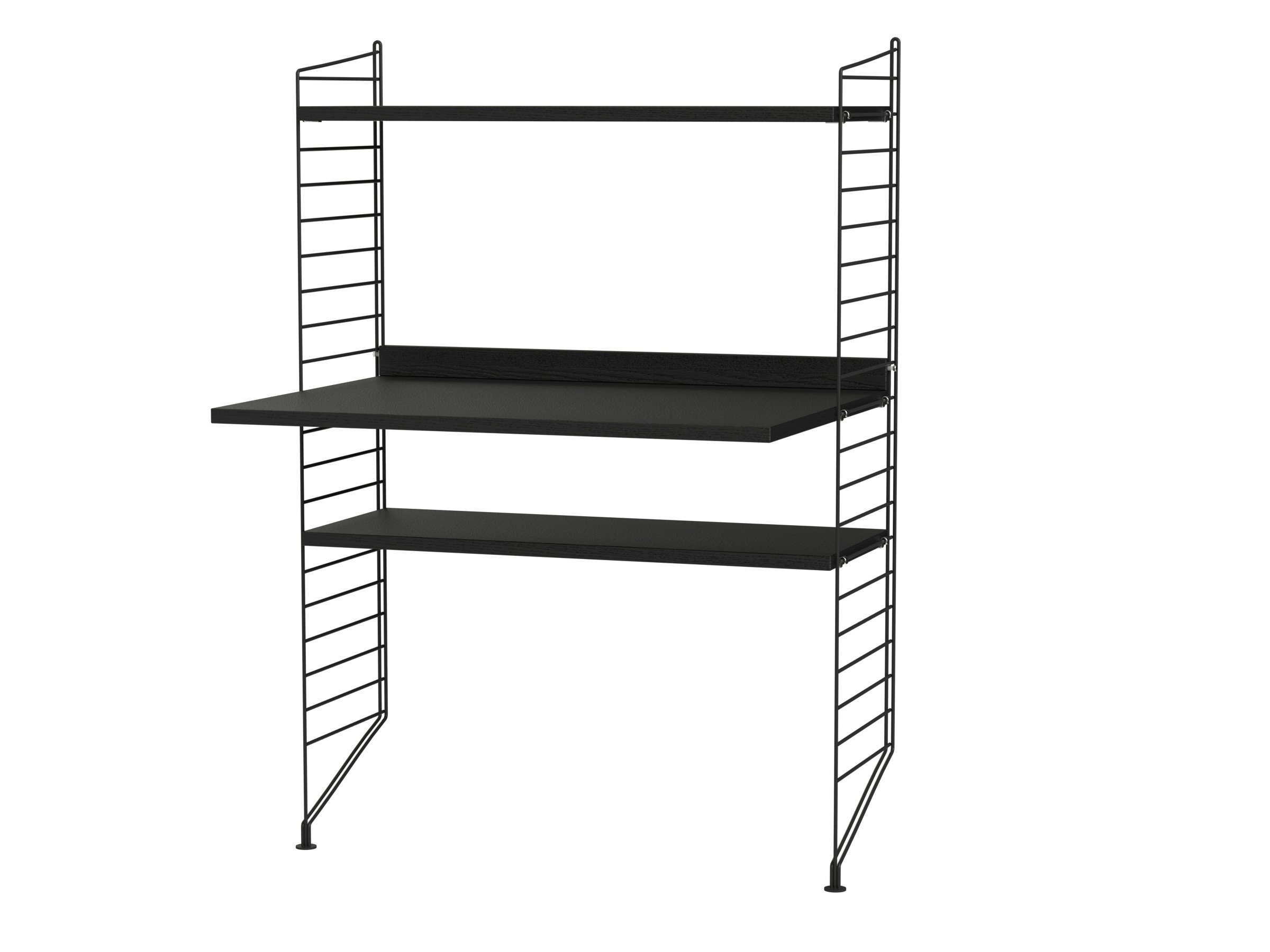 Workspace H Black/Black stained ash