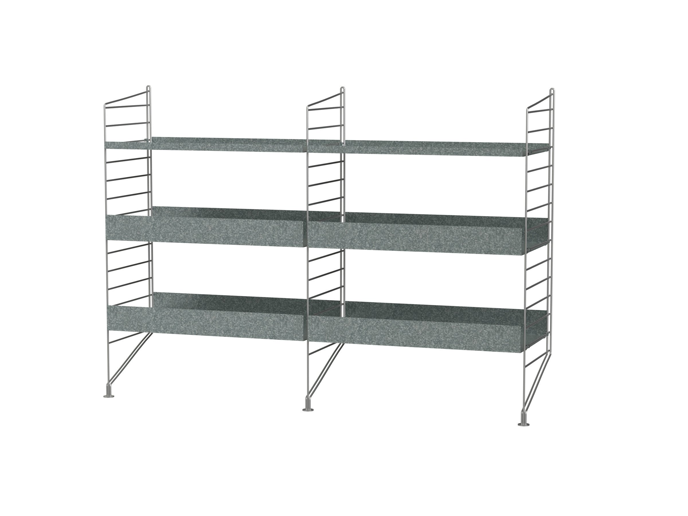Outdoor A Galvanized/Galvanized