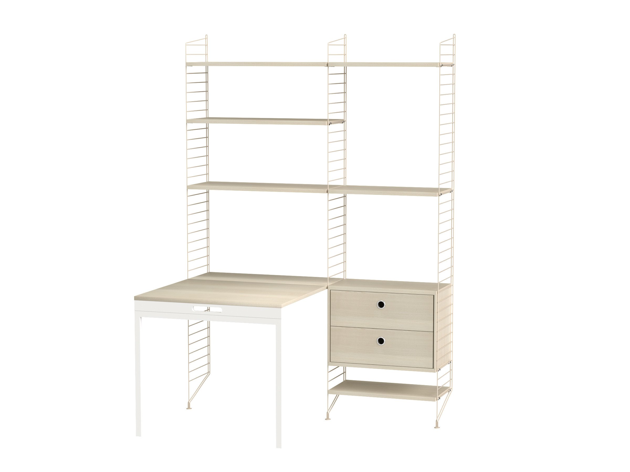 Workspace E Beige/Ash