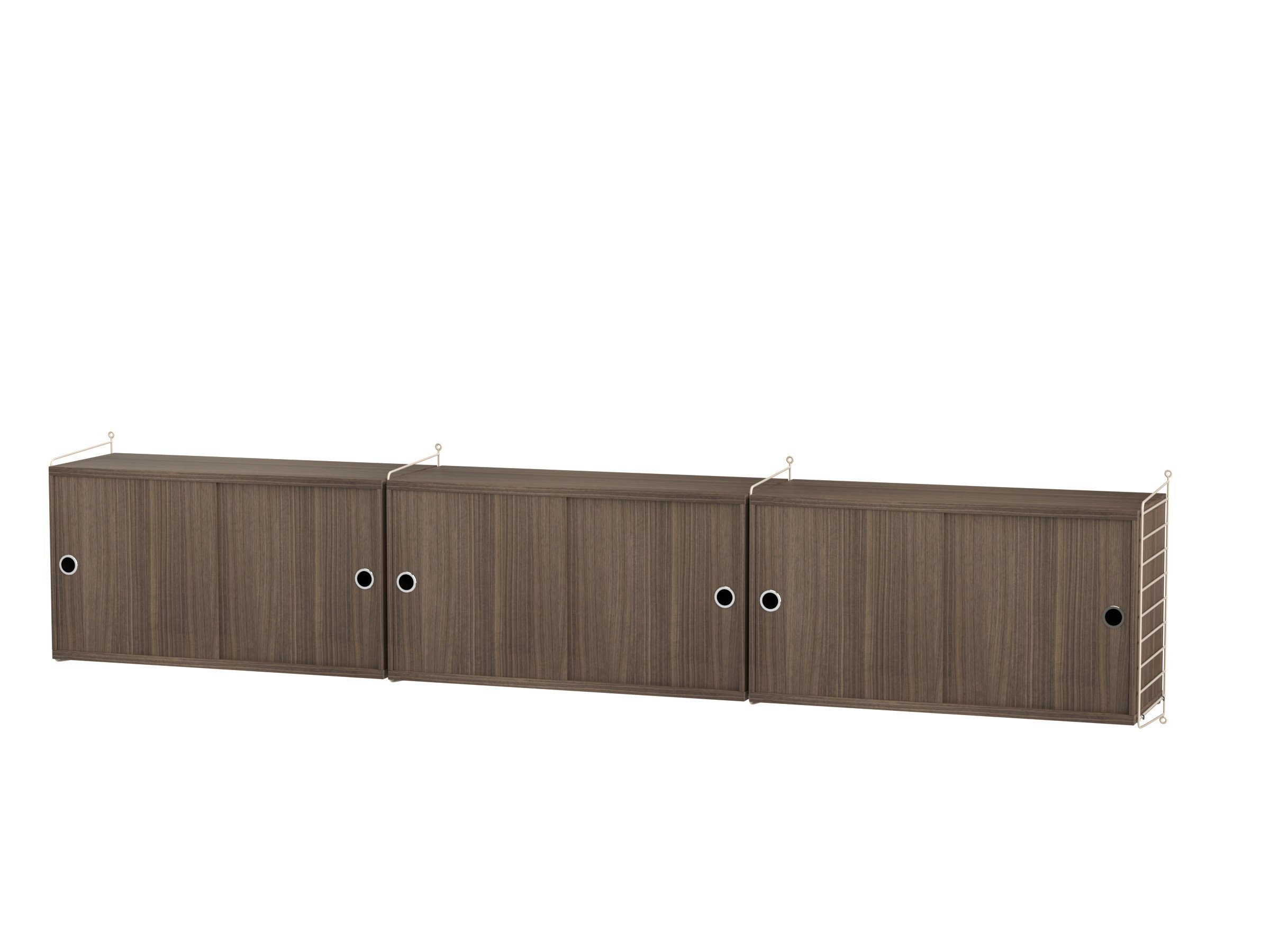 Living room D Beige/Walnut