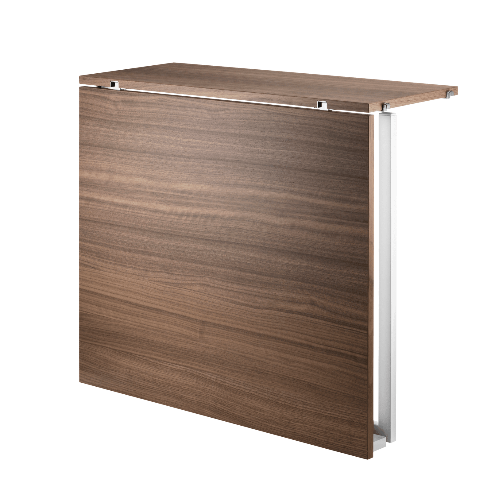 Folding tables w78 x d30 x h71 cm Walnut/White