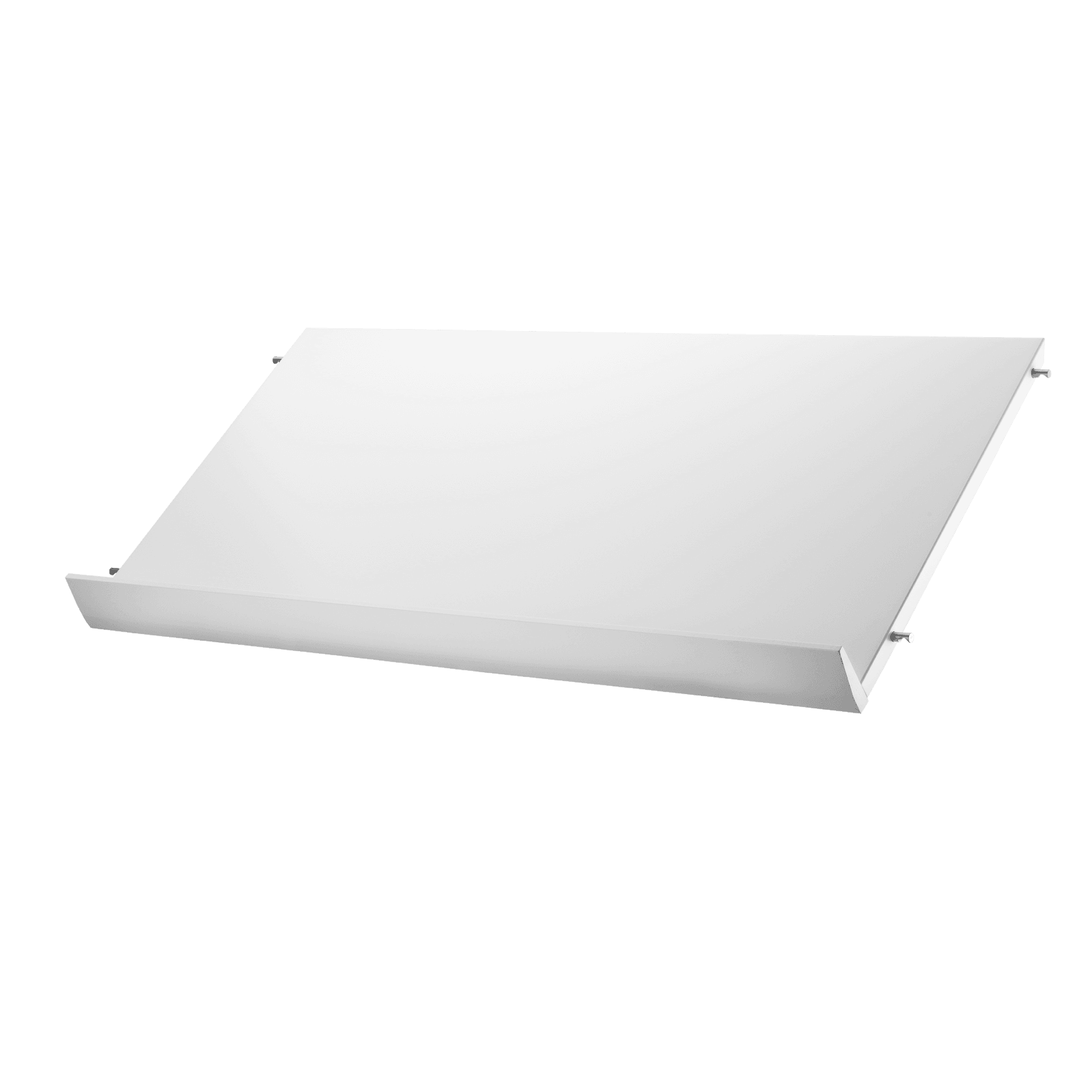 Magazine shelves solid w78 x d30 x h15 cm White