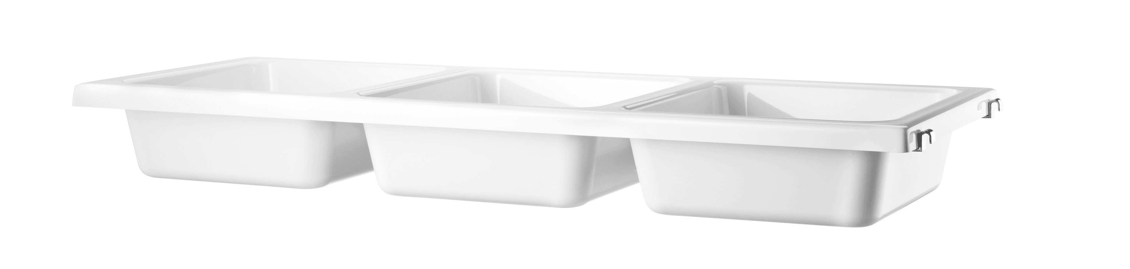 The bowl shelf is available in one width, 78 cm, and one depth, 30 cm. The bowl shelf fits into all 30 cm deep wire and plex panels from String® System. By adding a bowl shelf to your shelving combination, you instantly add a given spot for all those things you do not really know where to place. The bowl shelf will help you to keep order in both your hallway and kitchen. The internal dimensions for each bowl (three in total) are: w19 x d22 x h9 cm. Each packaging contains one bowl shelf and a frame along with brackets.