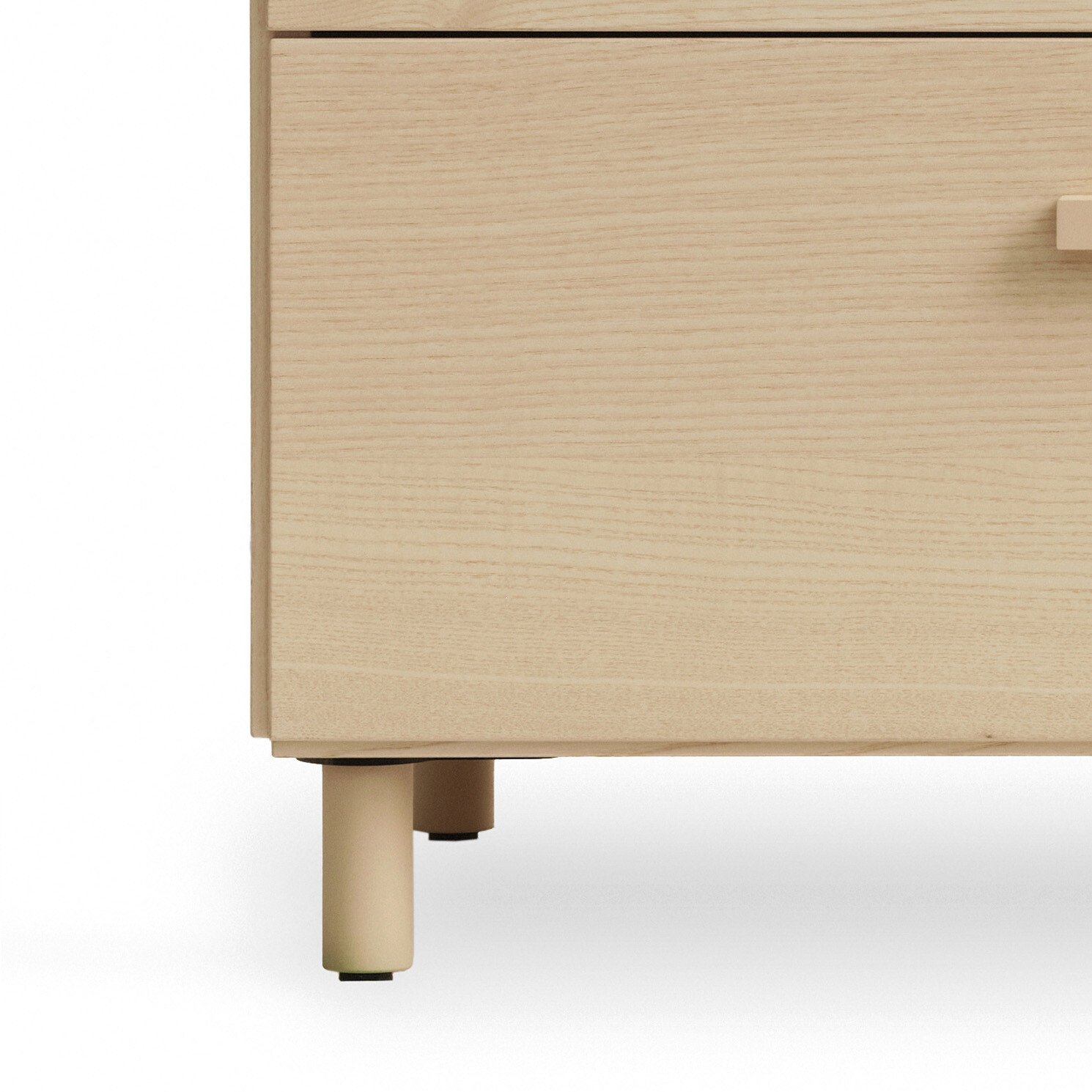 Tall Chest of Drawer from Relief with five drawers. All units from Relief can easily be connected. With five colours and three sizes, you can create multiple unique Relief combinations. The back of Relief is as beautifully designed as the front, making placement creative and fun. The dimensions are w41 x d41 x h115 cm. Each drawer's inner dimensions are w33 x d36.3 x h17 cm. Relief is delivered unassembled.